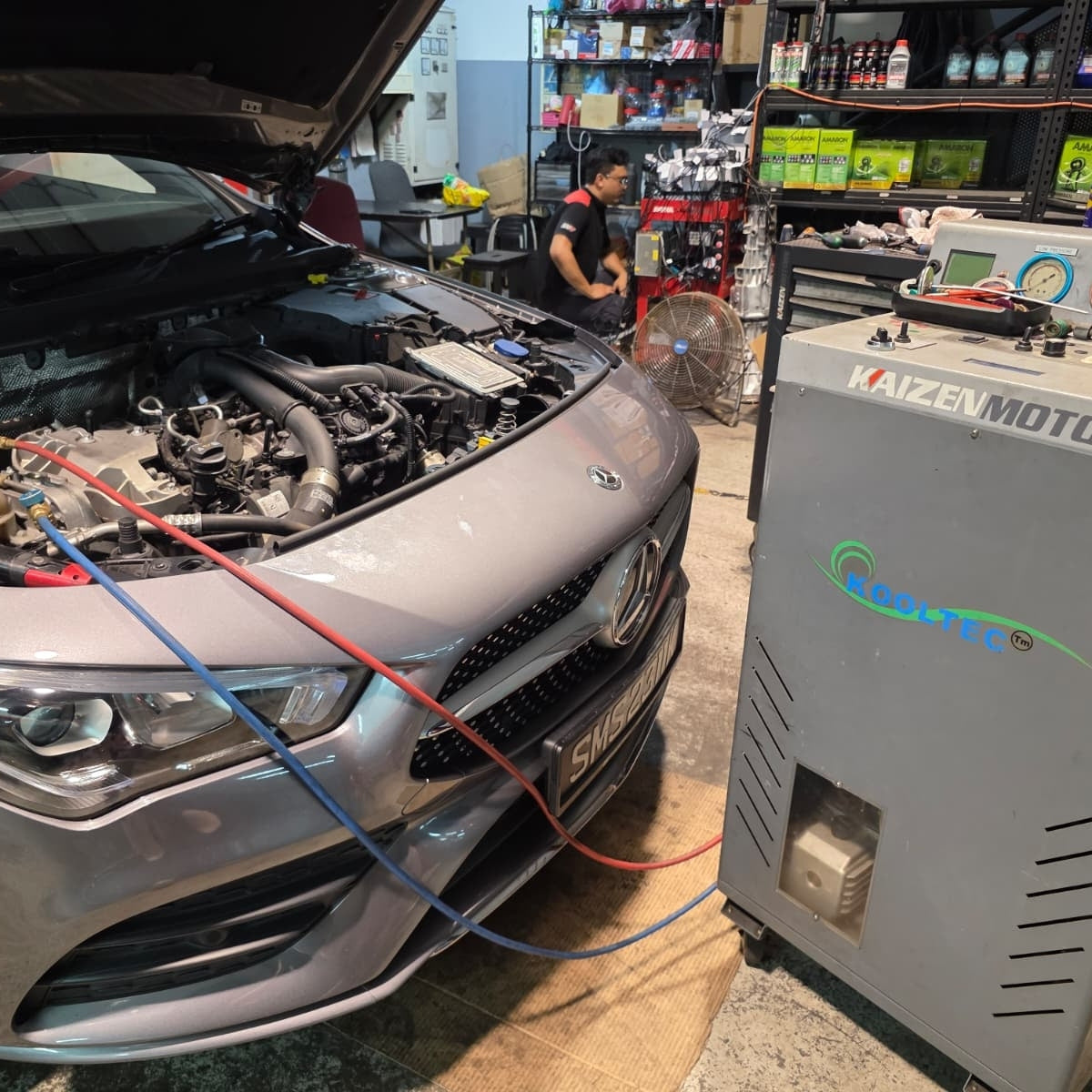 Aircon Flushing & Recovery Service (Japanese, Korean & Continental Cars)