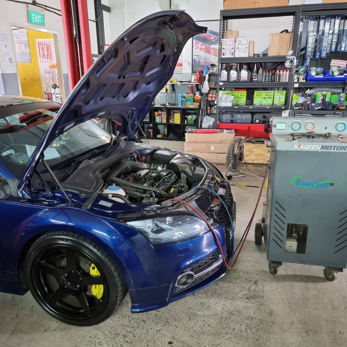 Aircon Flushing & Recovery Service (Japanese, Korean & Continental Cars)