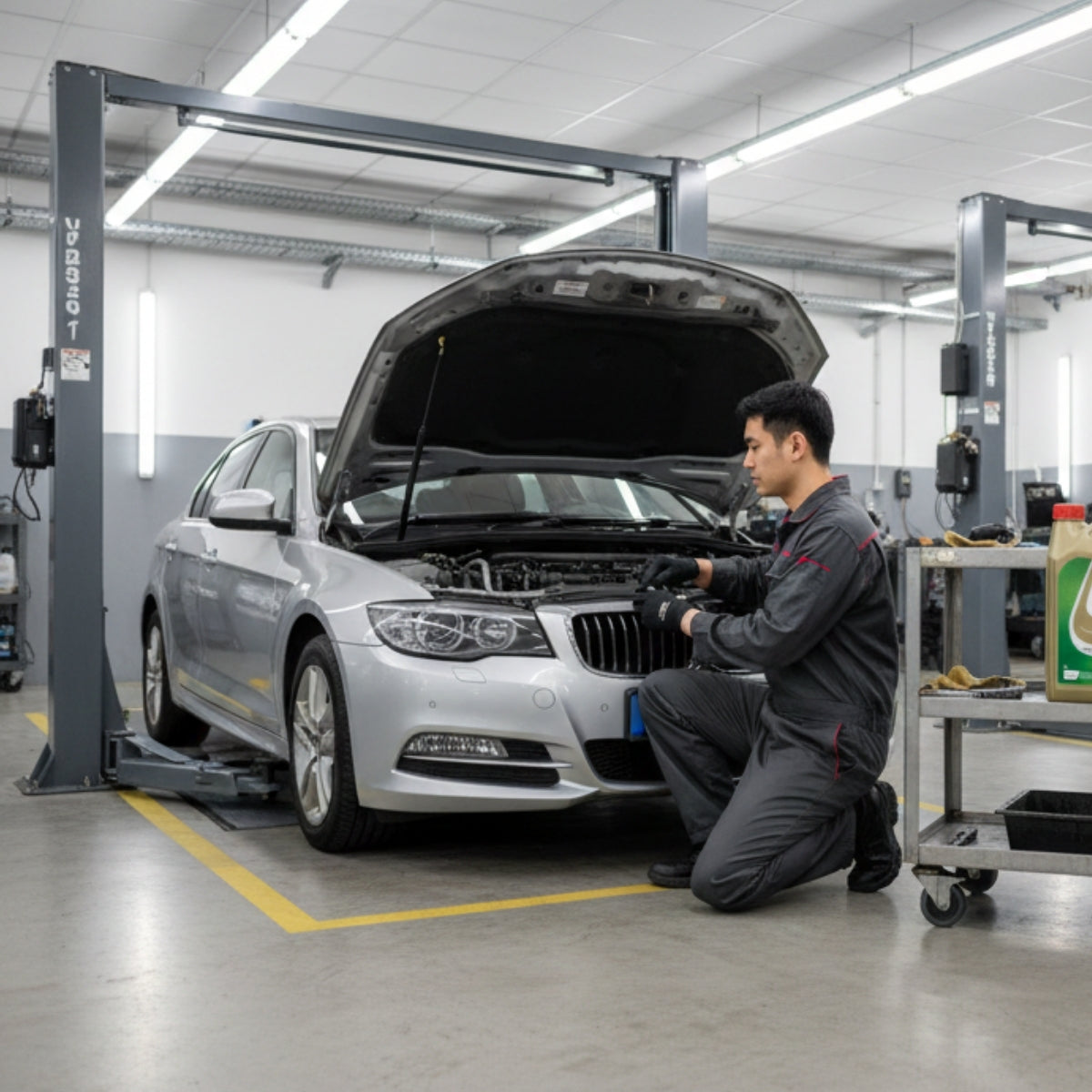 Castrol Edge Engine Oil Servicing (With Safety Check)