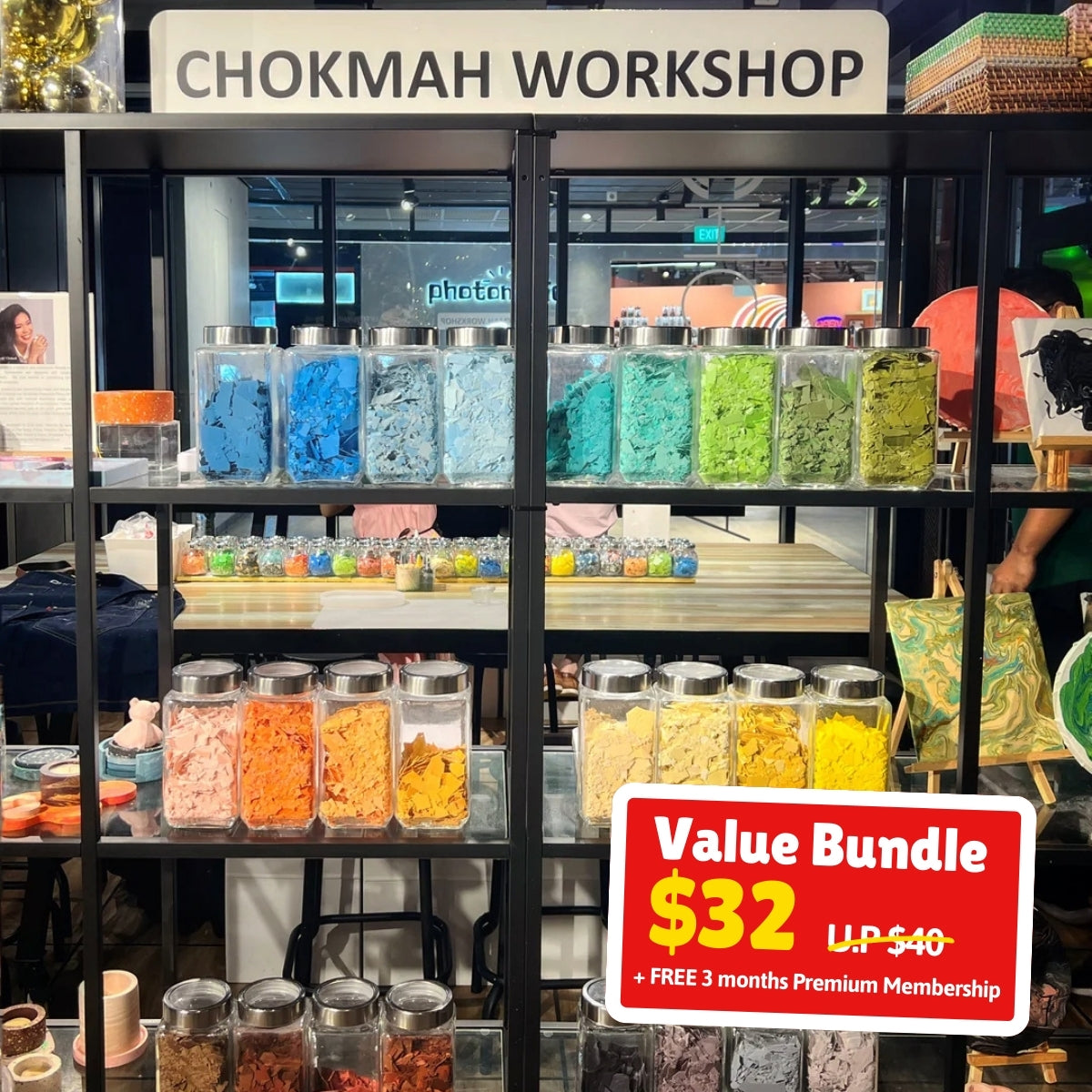 UPlay Premium Exclusive: Terrazzo Collection Coaster Workshop Bundle