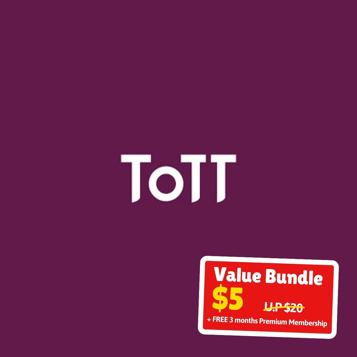 UPlay Premium Exclusive: Pay $5 for $20 ToTT Store Gift Voucher