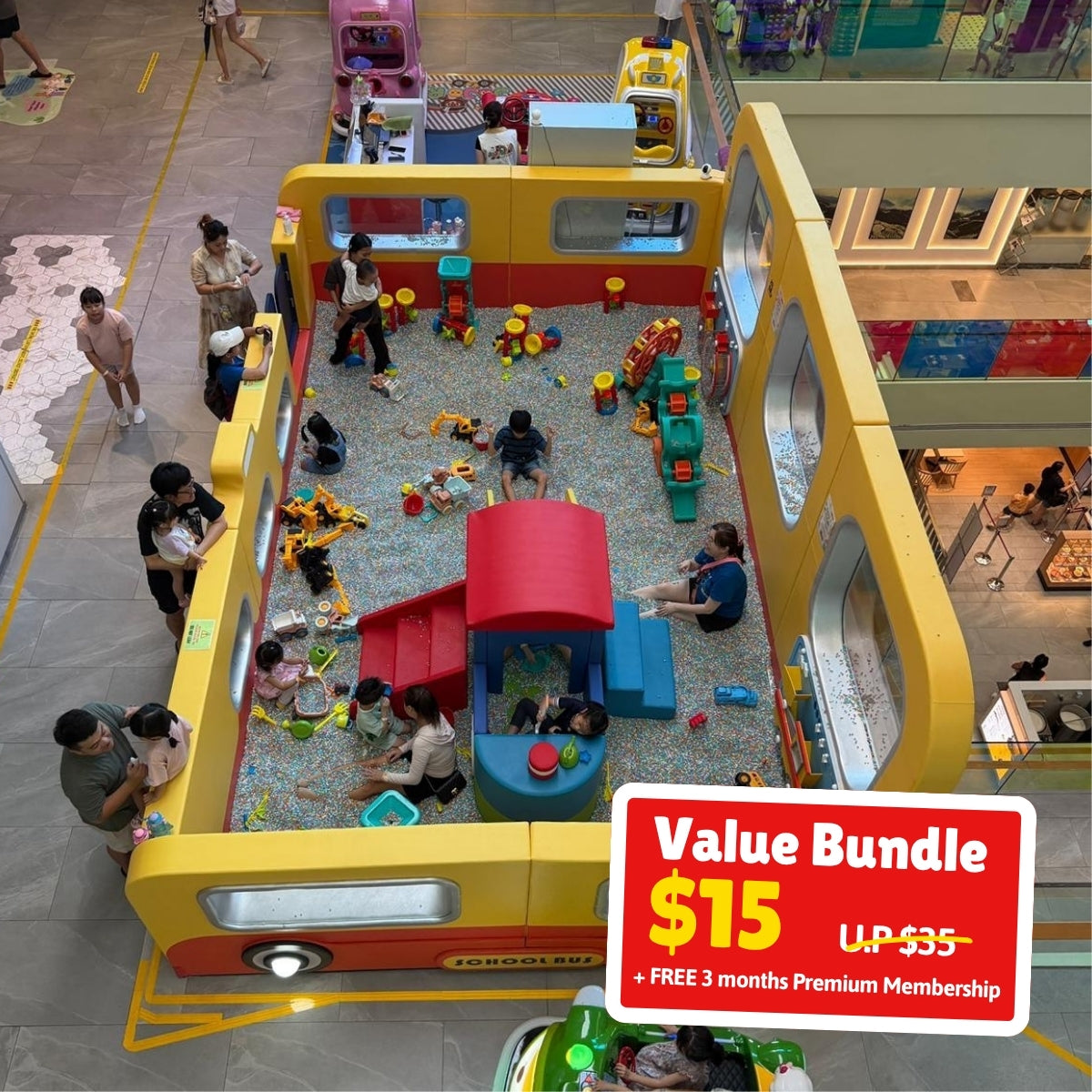 UPlay Premium Exclusive: Fun-Filled Indoor Sandpit Daypass