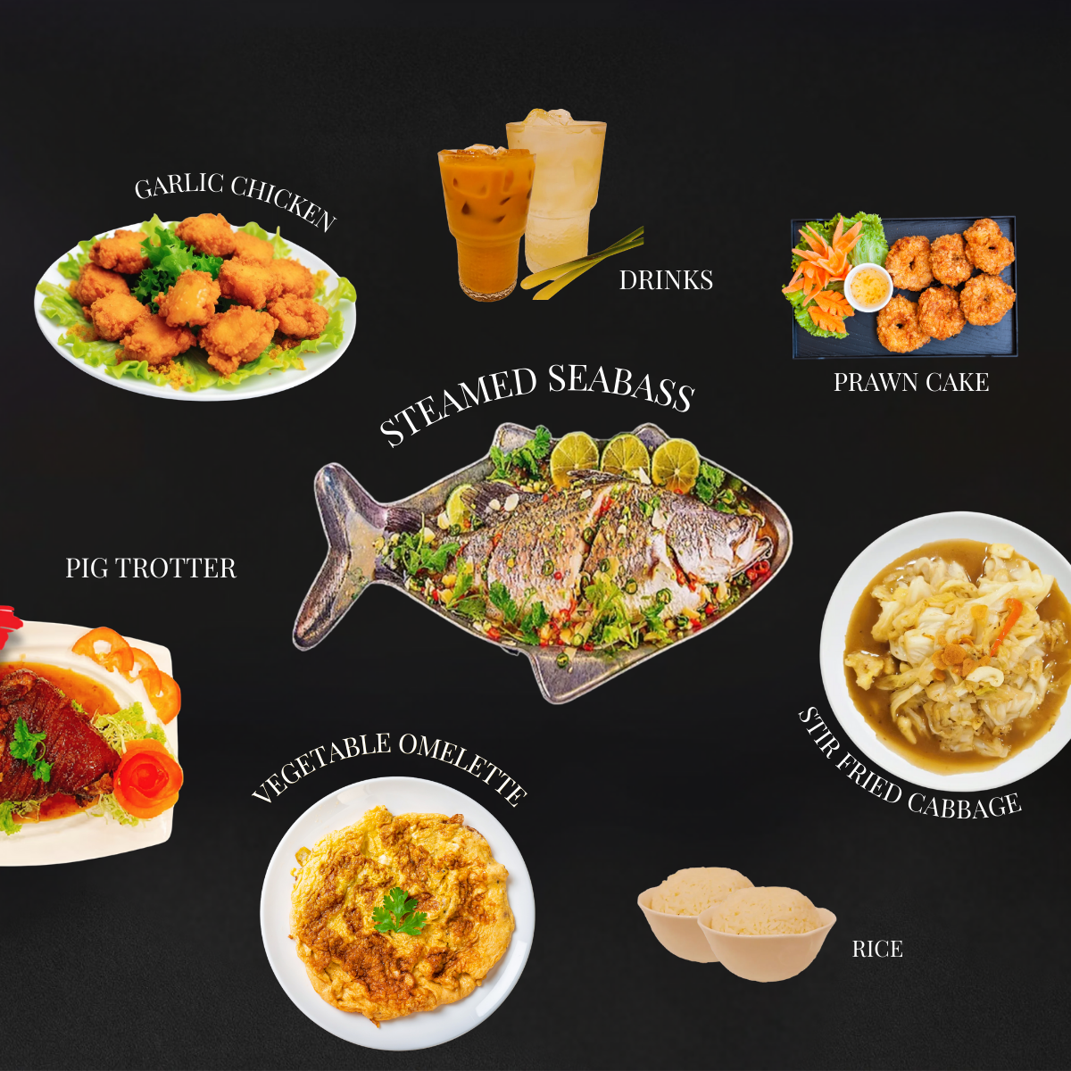 Gather & Feast: Thai Family Set Meal for 5 Pax