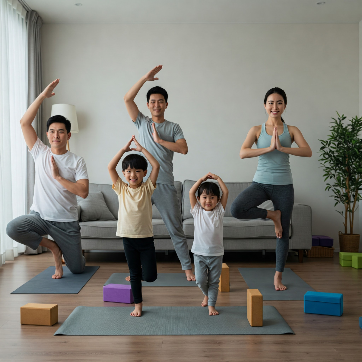 Bliss Shala Private Family Yoga Package (4-5 Pax)