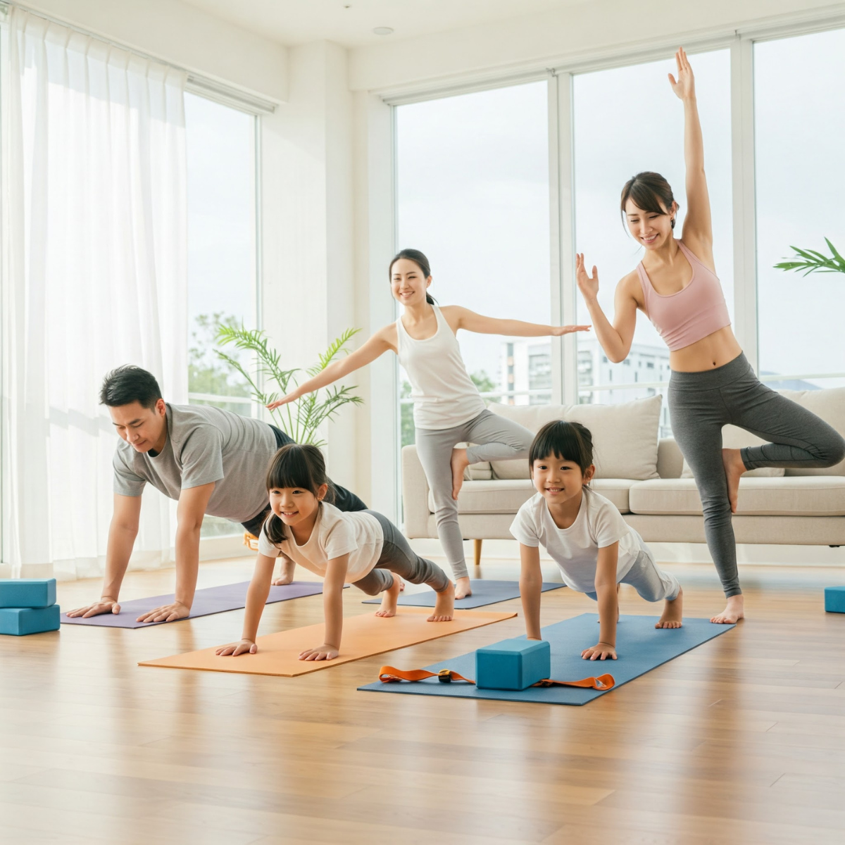 Bliss Shala Private Family Yoga Package (4-5 Pax)