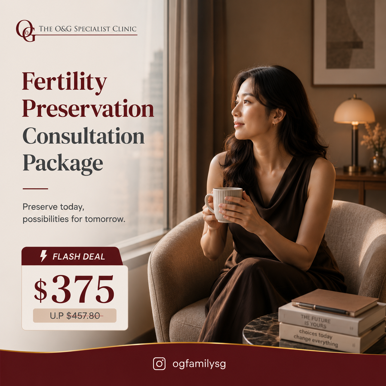 (Flash Card Deal) Fertility Preservation Consultation Package