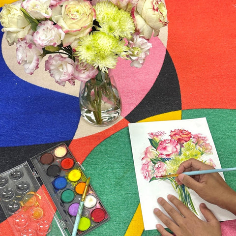 Watercolour Floral Still Life Painting Workshop