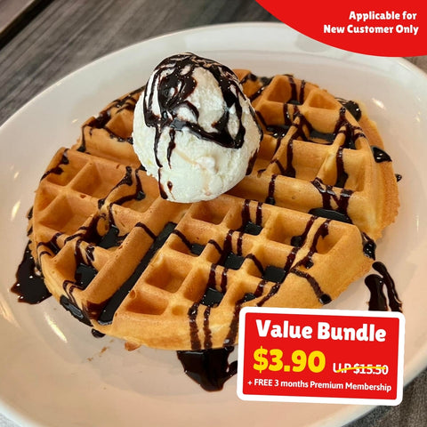UPlay Premium Exclusive - Sweet Waffle Ice Cream Treat