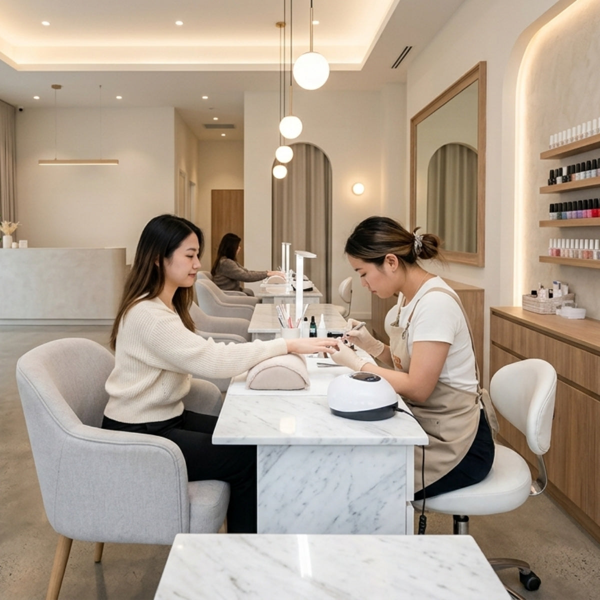 Complete Gel Manicure & Pedicure Session