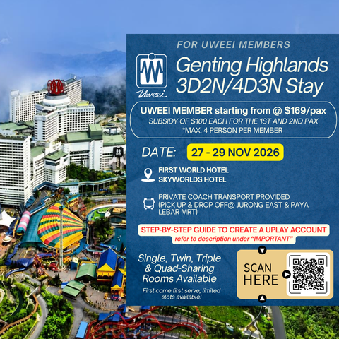 UWEEI Genting Highlands Trip (Depart: 27 Nov)