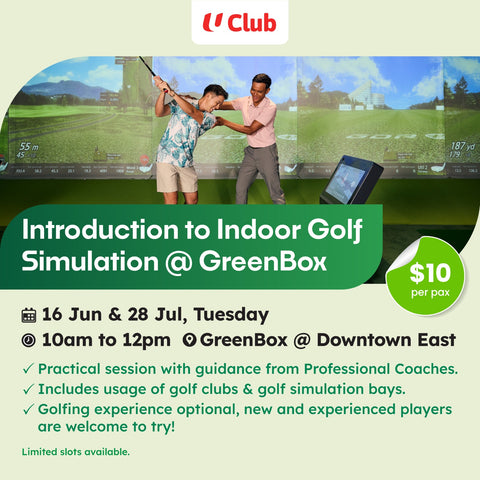 Introduction to Indoor Golf Simulation @ GreenBox