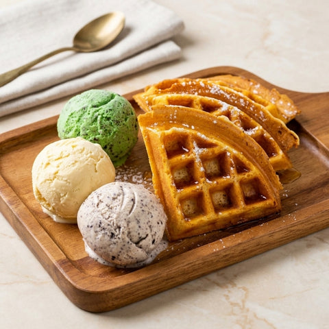 Single Scoop and Waffle Bundle