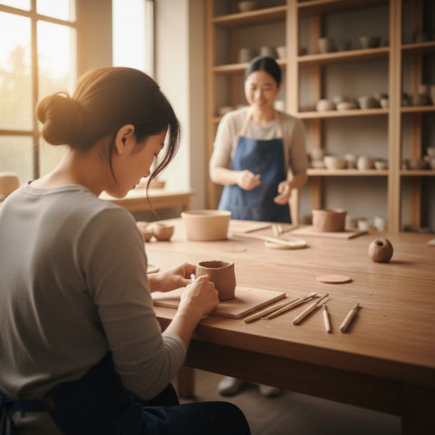 Hand-Building Ceramics Workshop (Muddy Hands Experience)