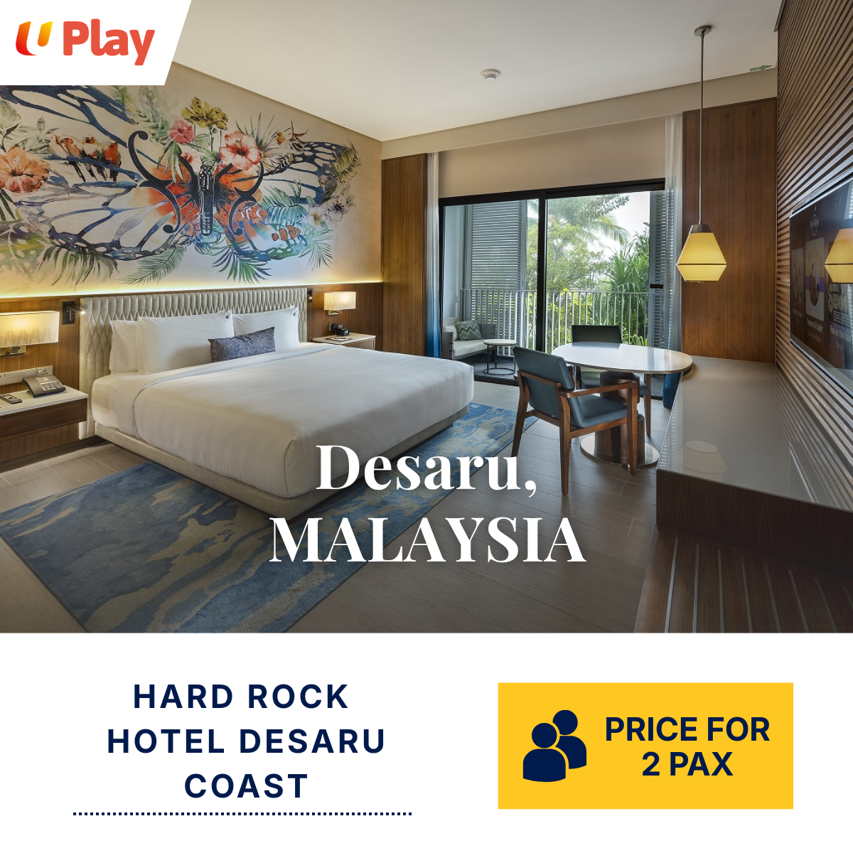 2D1N Desaru Splash & Stay - Hard Rock Hotel Desaru Coast & Adventure Water Park