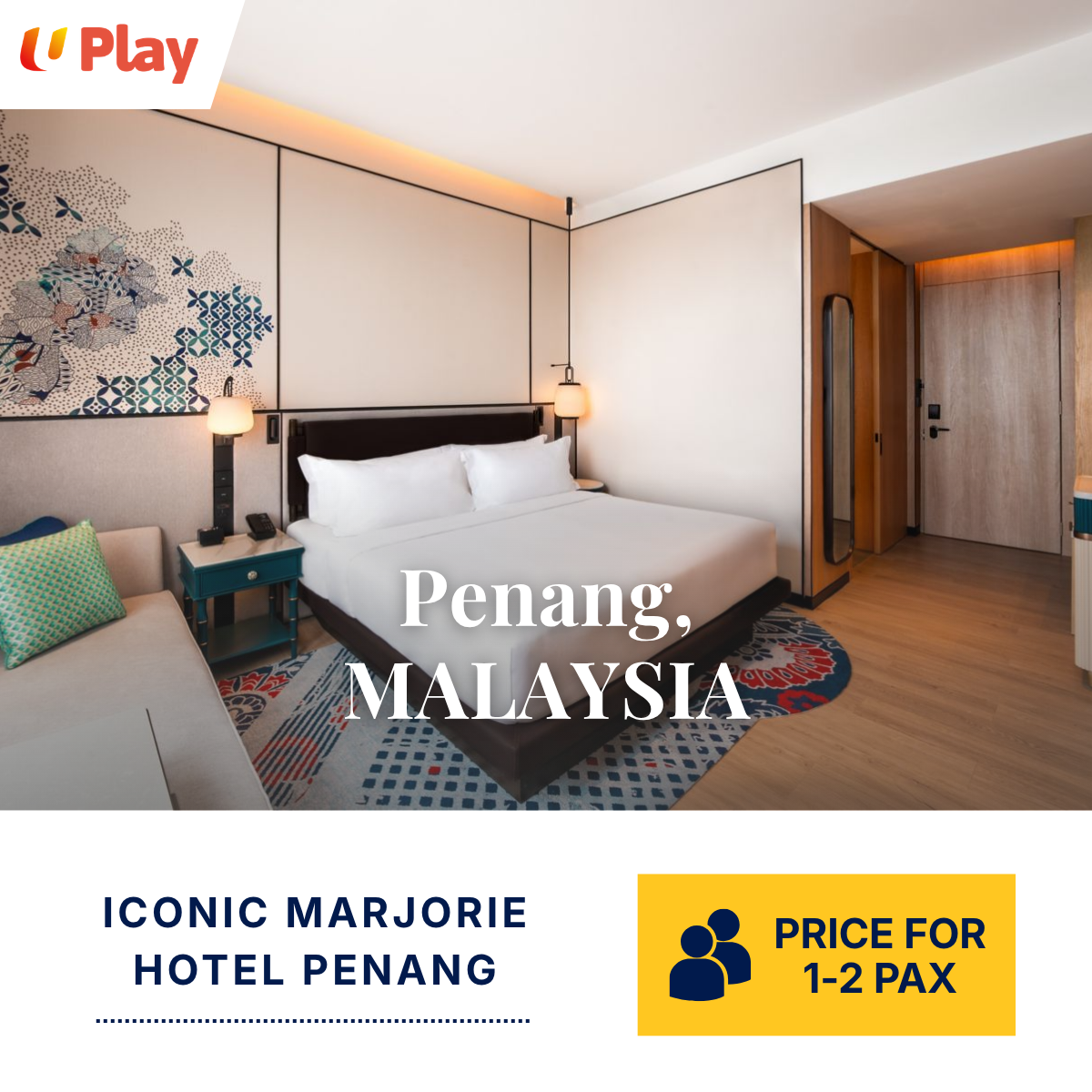 2D1N Penang Retreat - Iconic Marjorie Hotel Penang