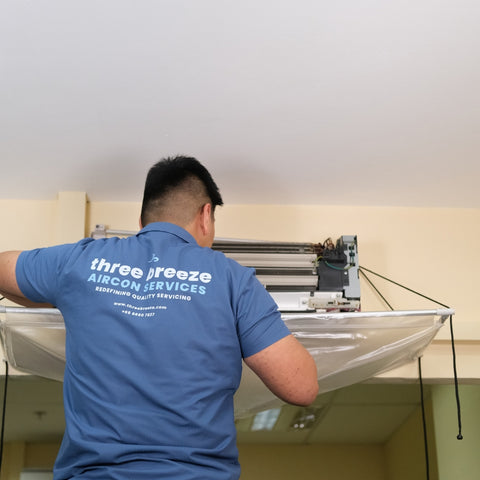 General Aircon Servicing with Jetwash (Advanced Deep Clean)