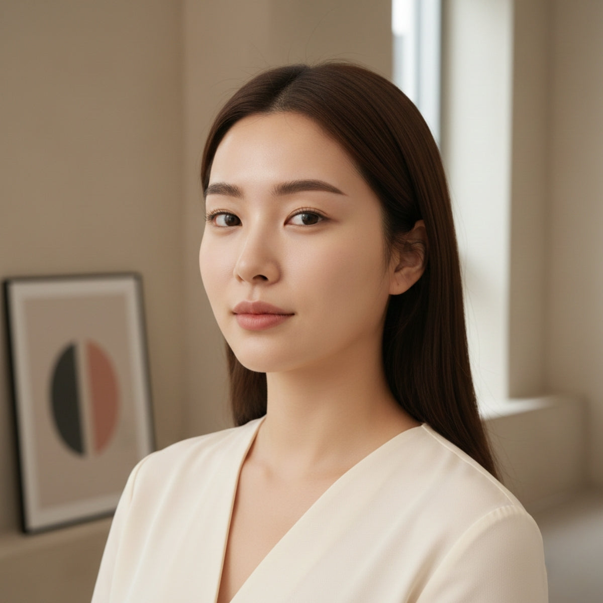 Korean-Style Eyebrow Embroidery with One-Time Touch-Up
