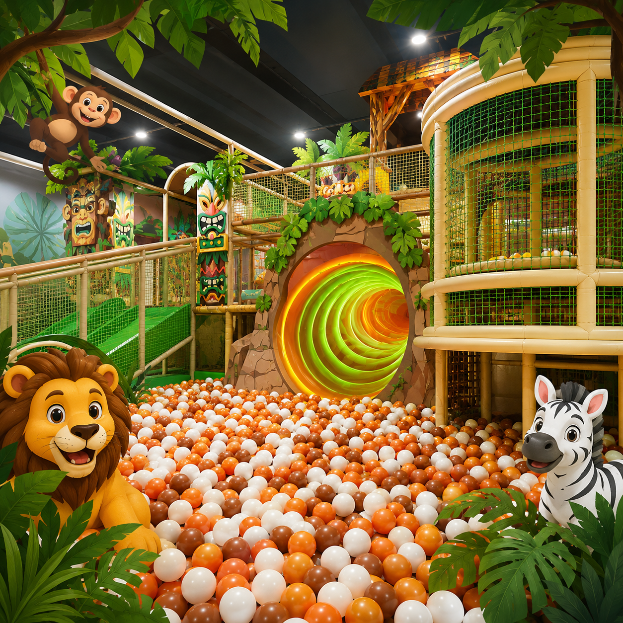 Jolly Jungle @ SAFRA Yishun Weekend 1-Hour Admission Ticket