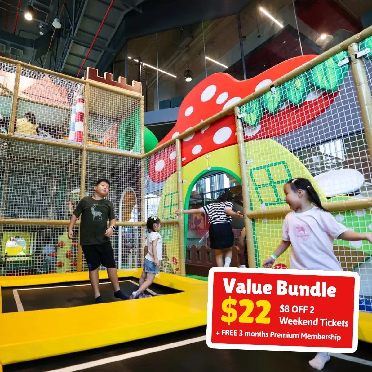 UPlay Premium Exclusive: Weekend Adventure: 2 Jolly Jungle Tickets at $8 OFF