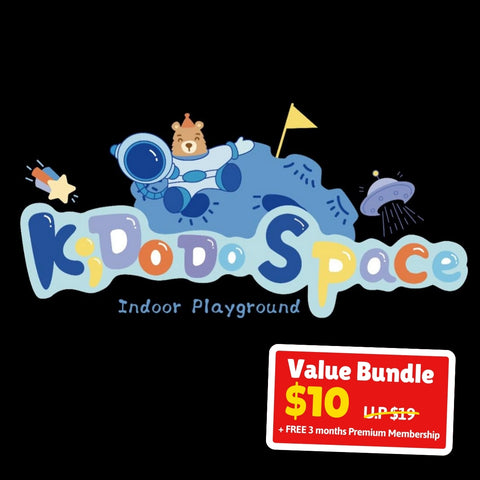 UPlay Premium Exclusive: Kidodo Space Indoor Playground Value Bundle