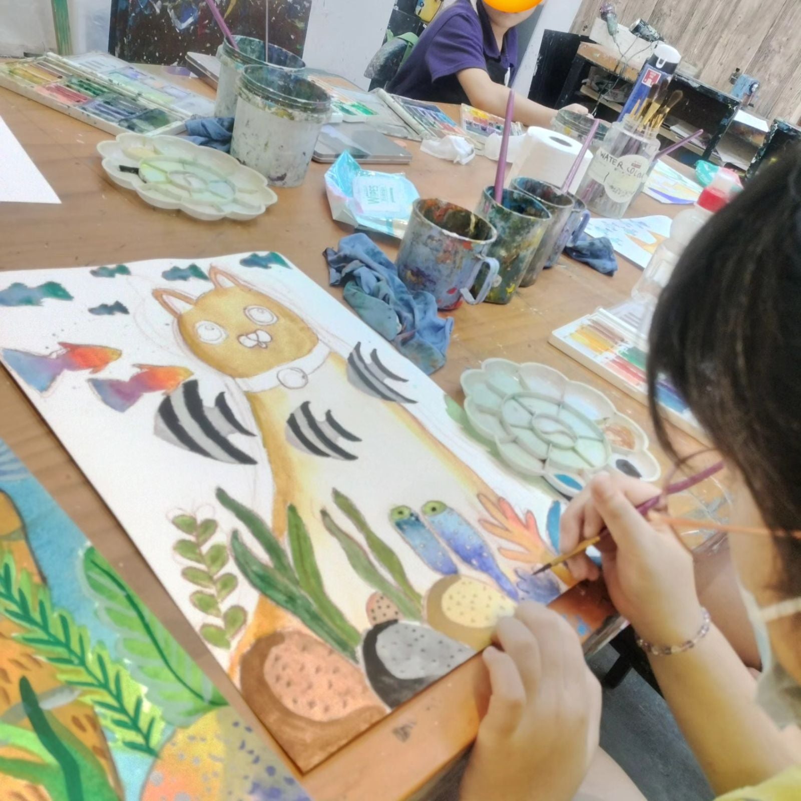Fun Art Combination Class for Kids (Ages 3–12)