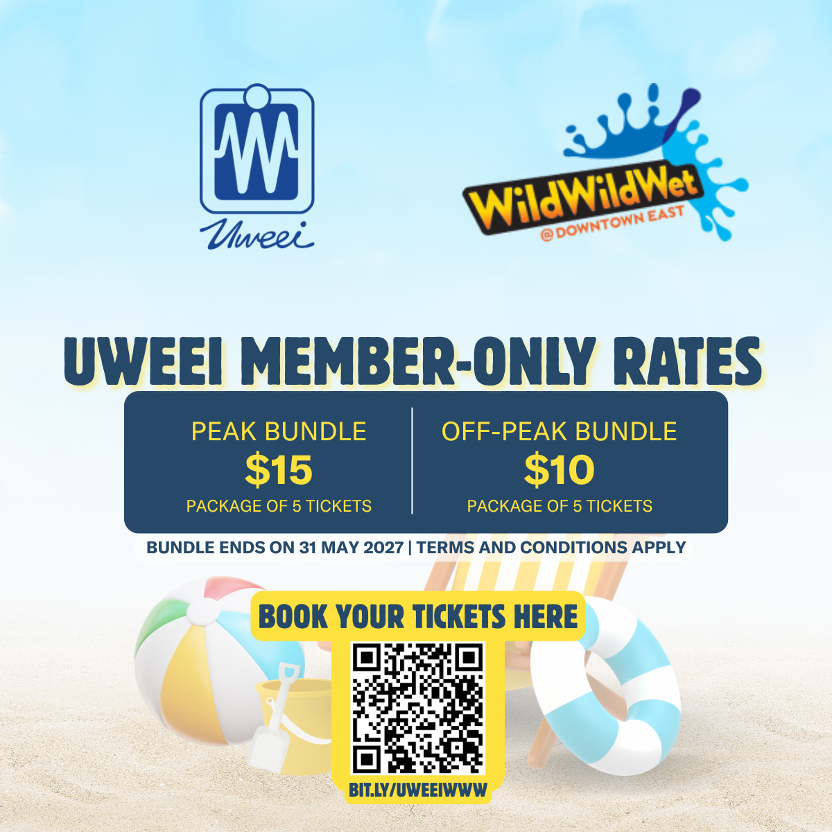 Access to Wild Wild Wet for UWEEI Members for 5 (New)