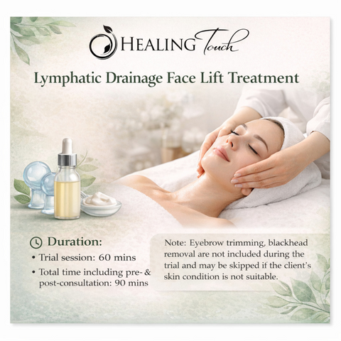 Lymphatic Drainage Face Lift Treatment (60-Minute Trial Session)