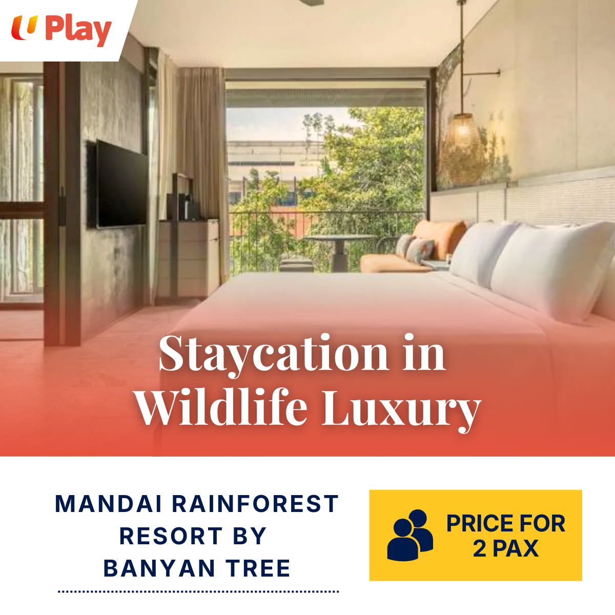 2D1N Rainforest Sanctuary Escape: Mandai Rainforest Resort by Banyan Tree