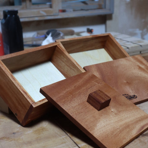 Hardwood Memory Box Workshop for 2