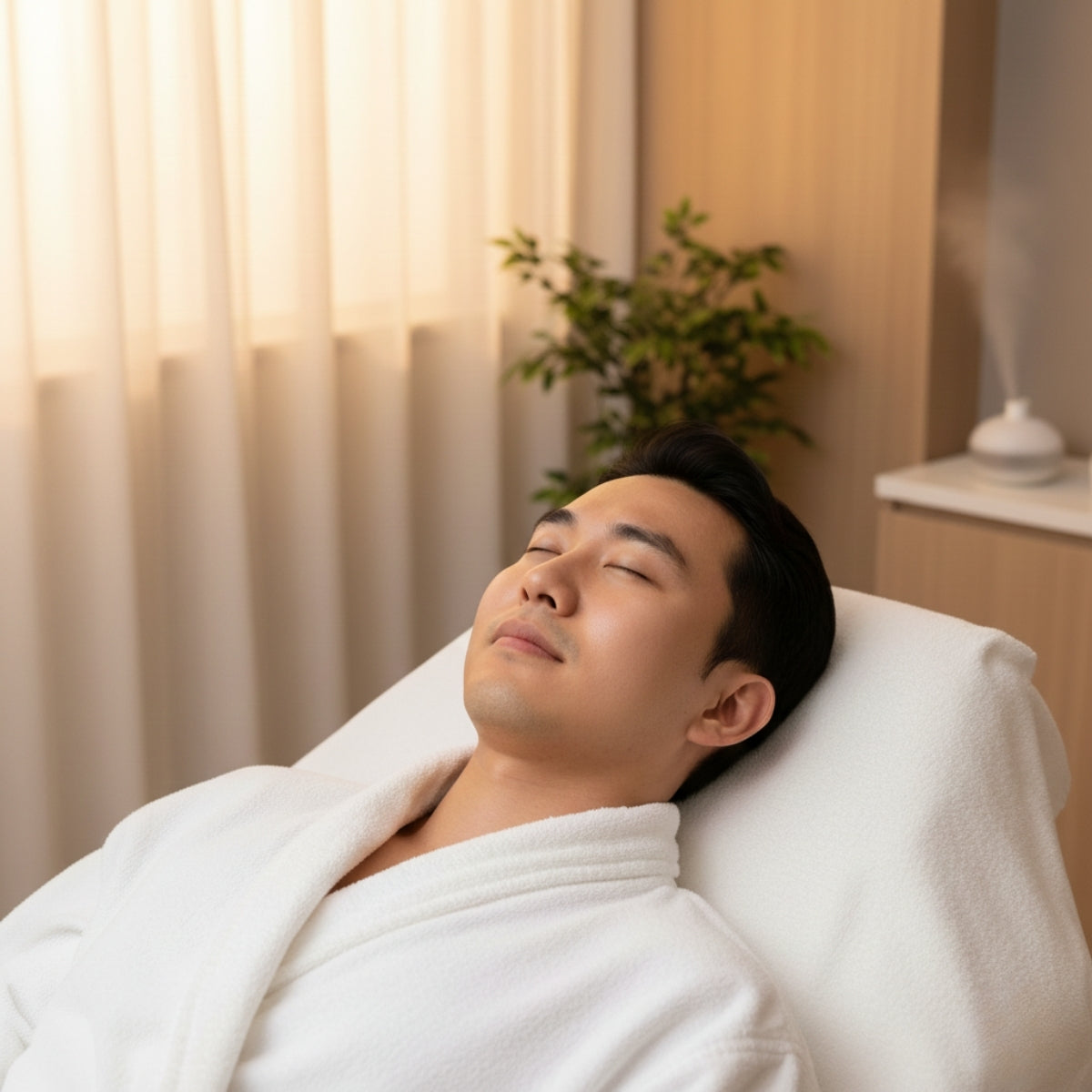 2.5-Hour BelleCare Men’s Facial & Signature Ginger Oil Massage