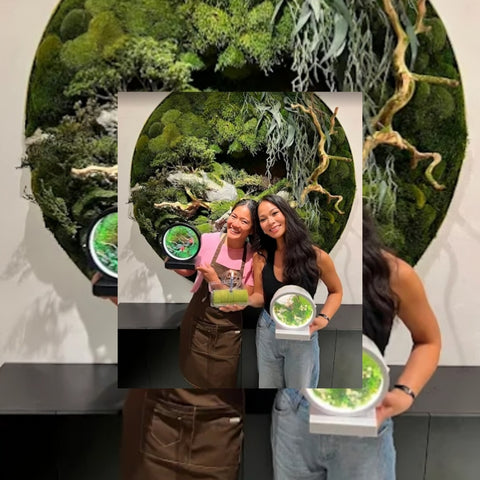 Nature Meets Light: Preserved Moss Mood Lamp Workshop for 2 pax