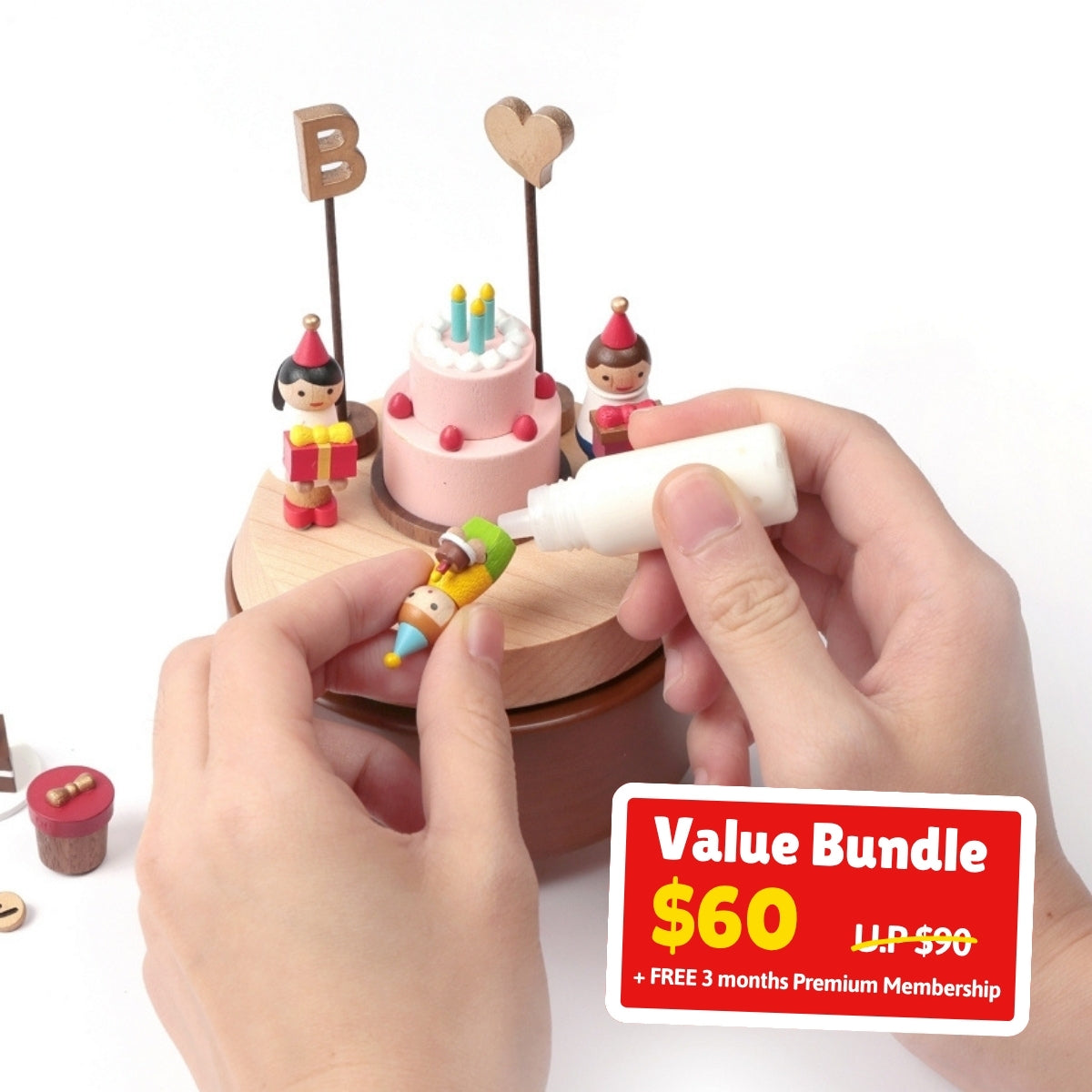 UPlay Premium Exclusive: $90 Build-Your-Own Music Box Workshop Package