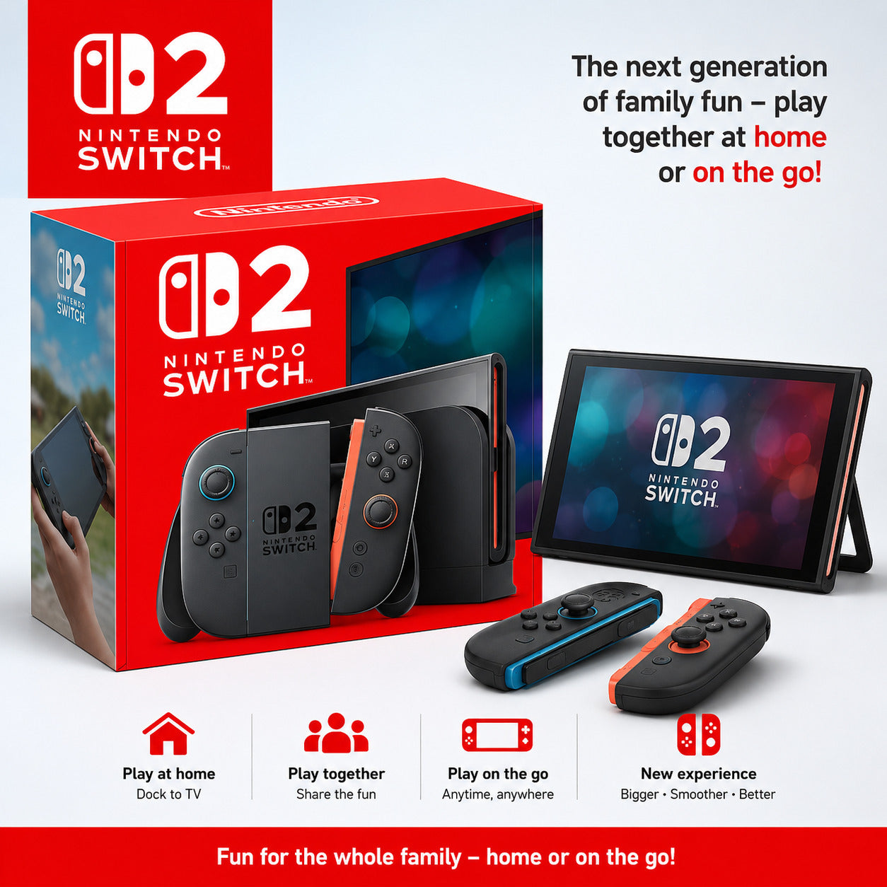 UPlay Premium Exclusive – Nintendo Switch 2 Console