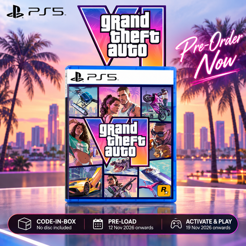 [Pre-Order Now!] PS5 Grand Theft Auto VI (GTA 6) – Code-in-Box (No Disc)