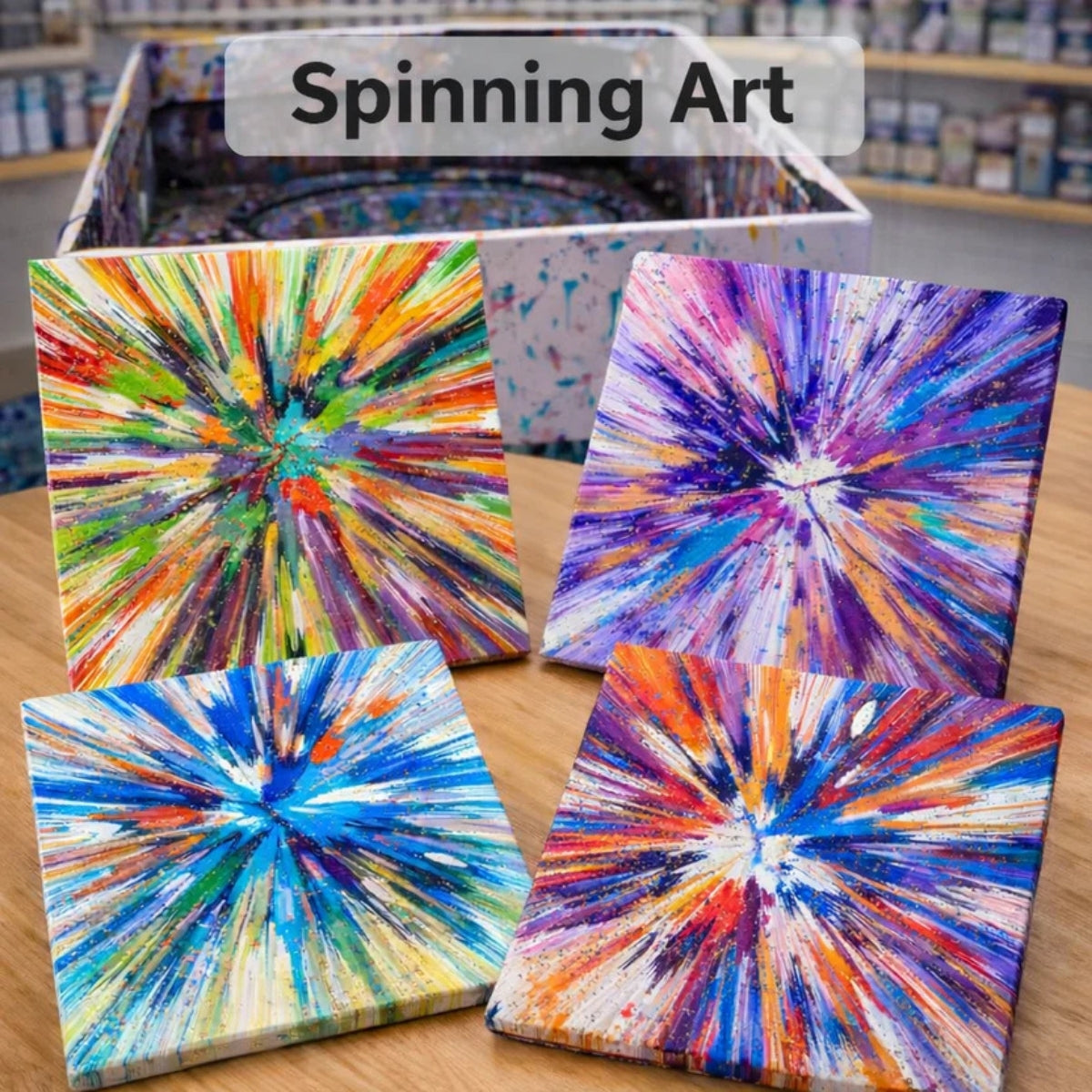 Paint Factory – Spin, Splash & Swirl Art Experience