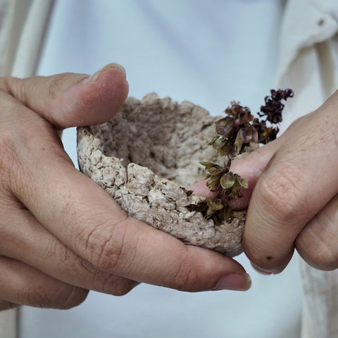 Paper Alchemy: Making Clay from Recycled Paper for 2 Adults and 2 Children