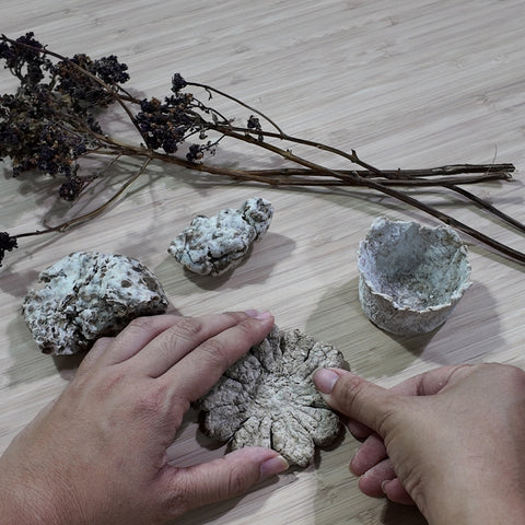 Paper Alchemy: Making Clay from Recycled Paper for 2 Adults and 2 Children