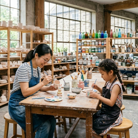 Parent – Child Pottery Painting Workshop