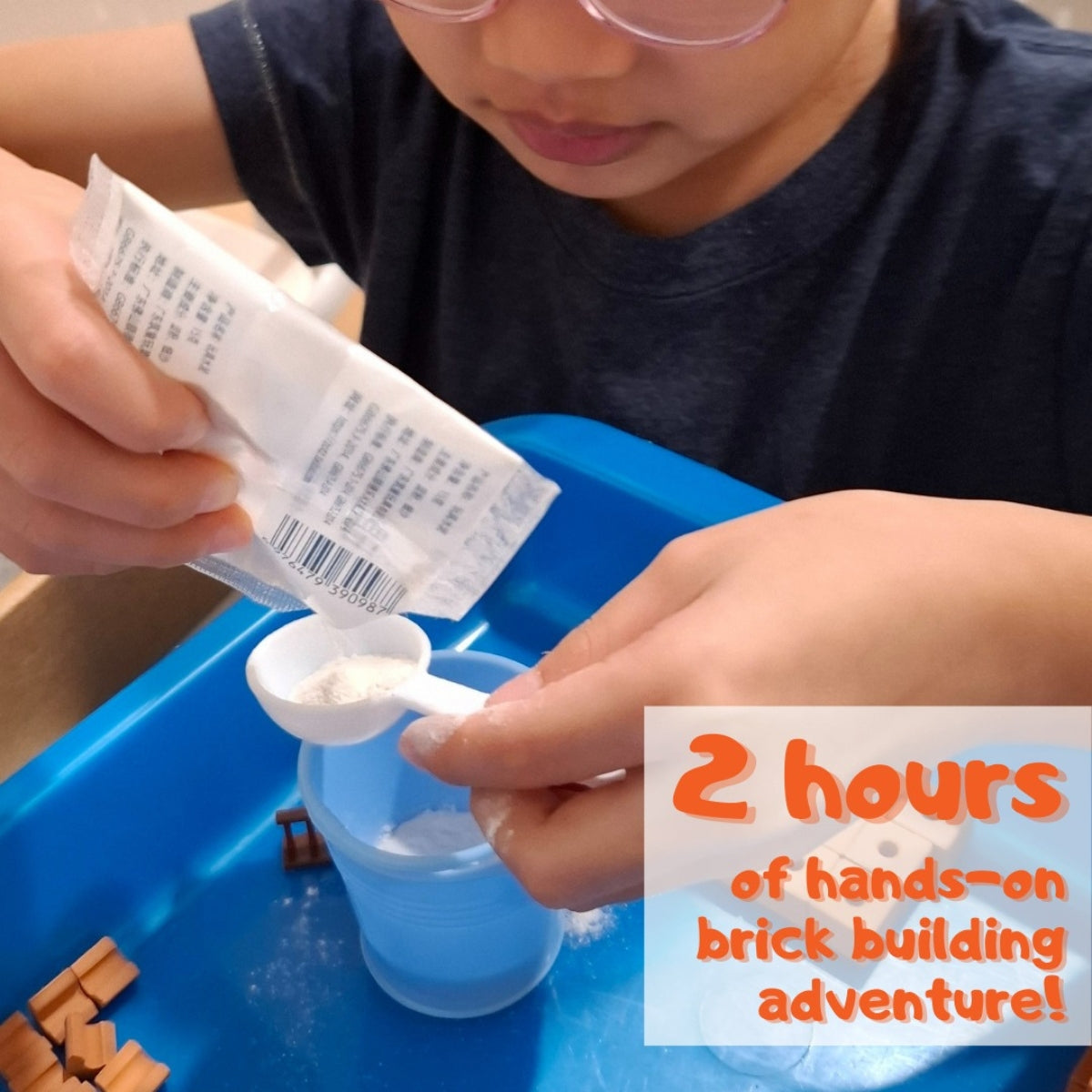 Parent-Child Brick House Building Workshop