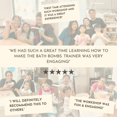 Parent-Child Basic Bath Bomb Making Workshop