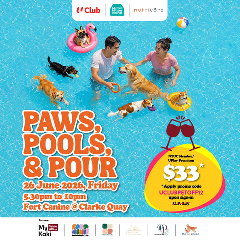 U Club Pet Event - Paws, Pools & Pour