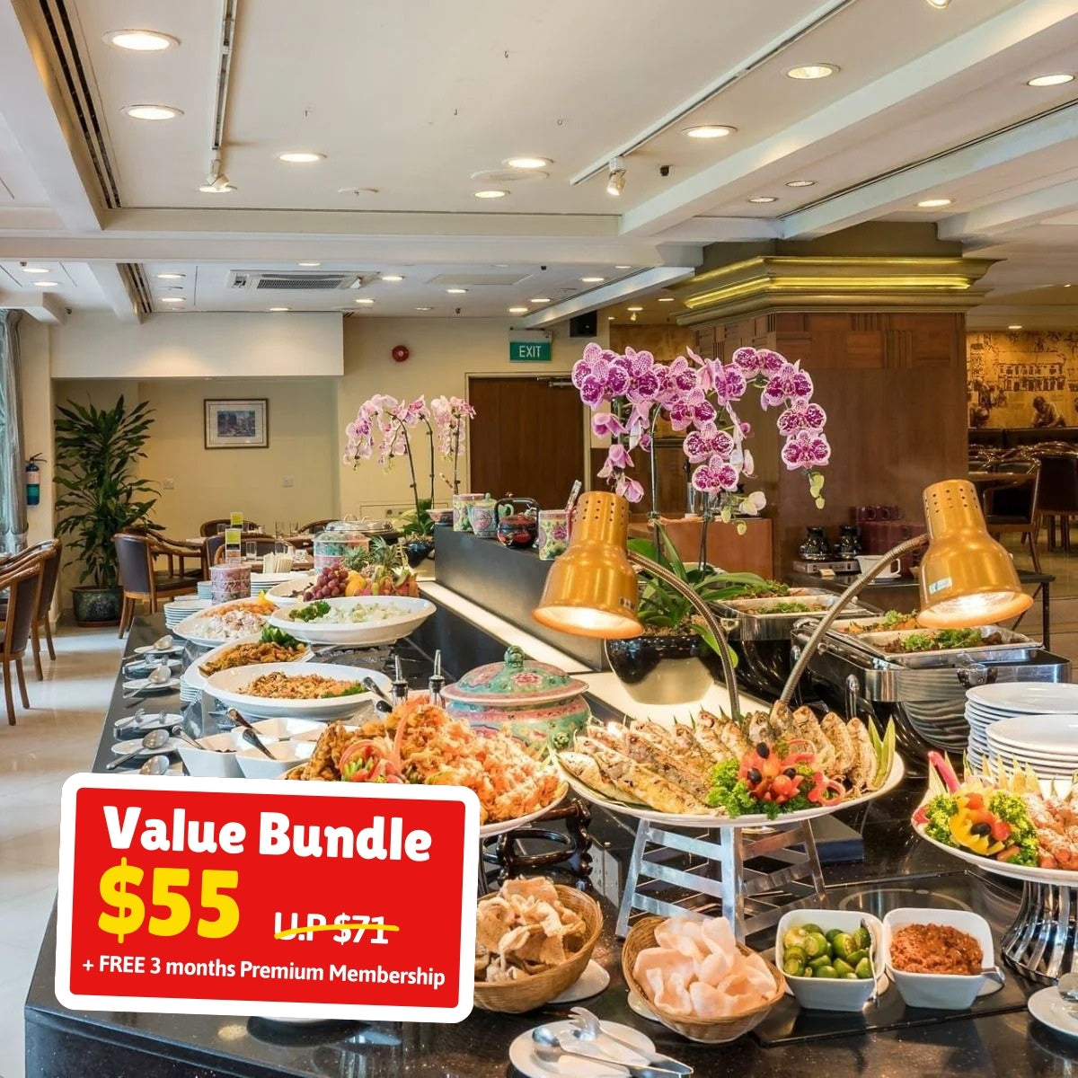 UPlay Premium Exclusive: Peranakan Buffet for 2 @ Sun’s Café (Save $16)