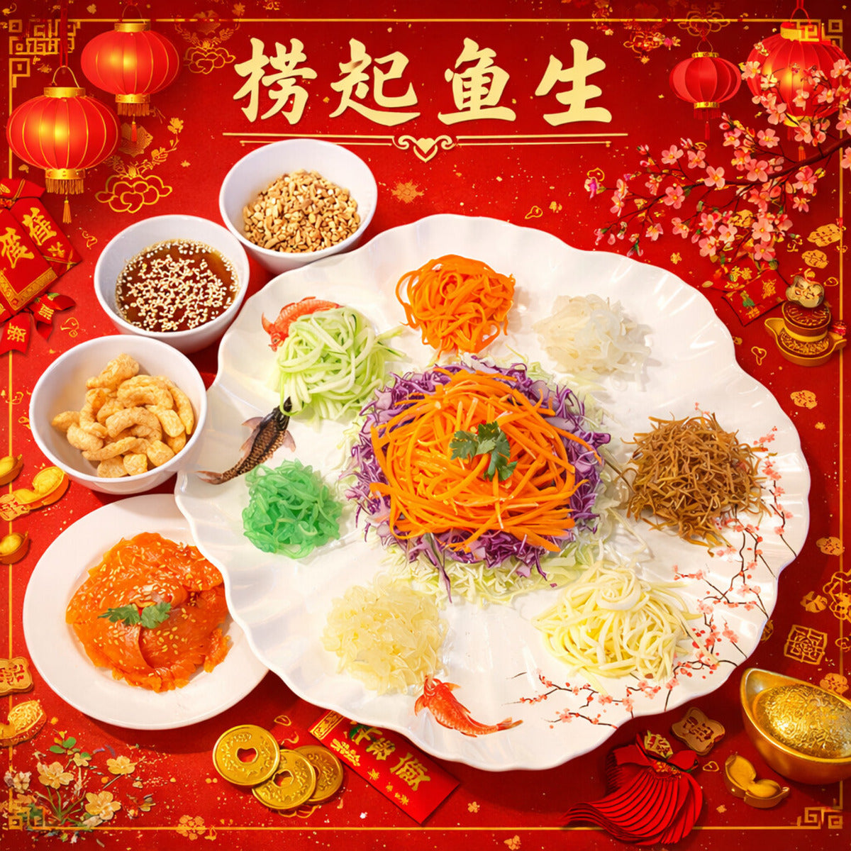 UPlay Exclusive: Prosperity Lo Hei Yu Sheng Set (Lotus Thai Restaurant)