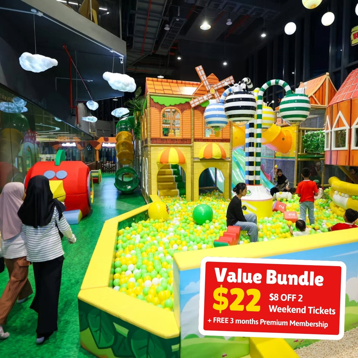 UPlay Premium Exclusive: Weekend Adventure: 2 Jolly Jungle Tickets at $8 OFF