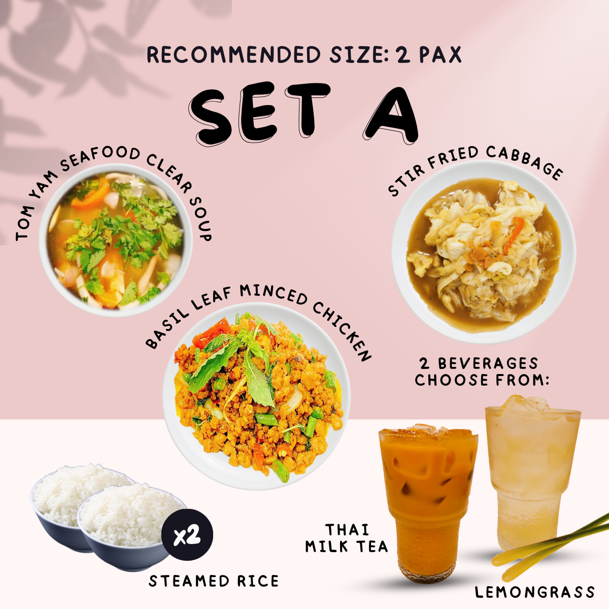 Taste of Thailand: Perfect Set Meals for 2-4 Pax