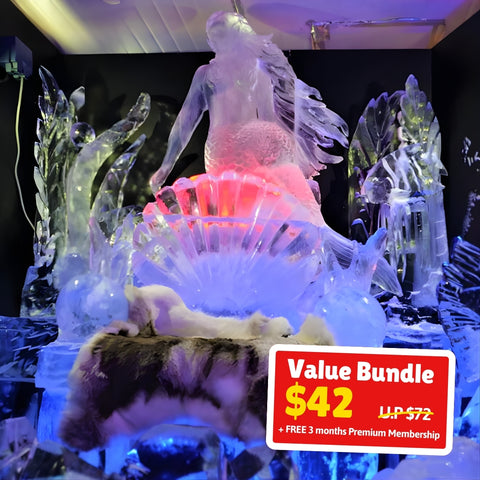 UPlay Premium Exclusive: 4 Snow City Singapore Tickets Family Bundle