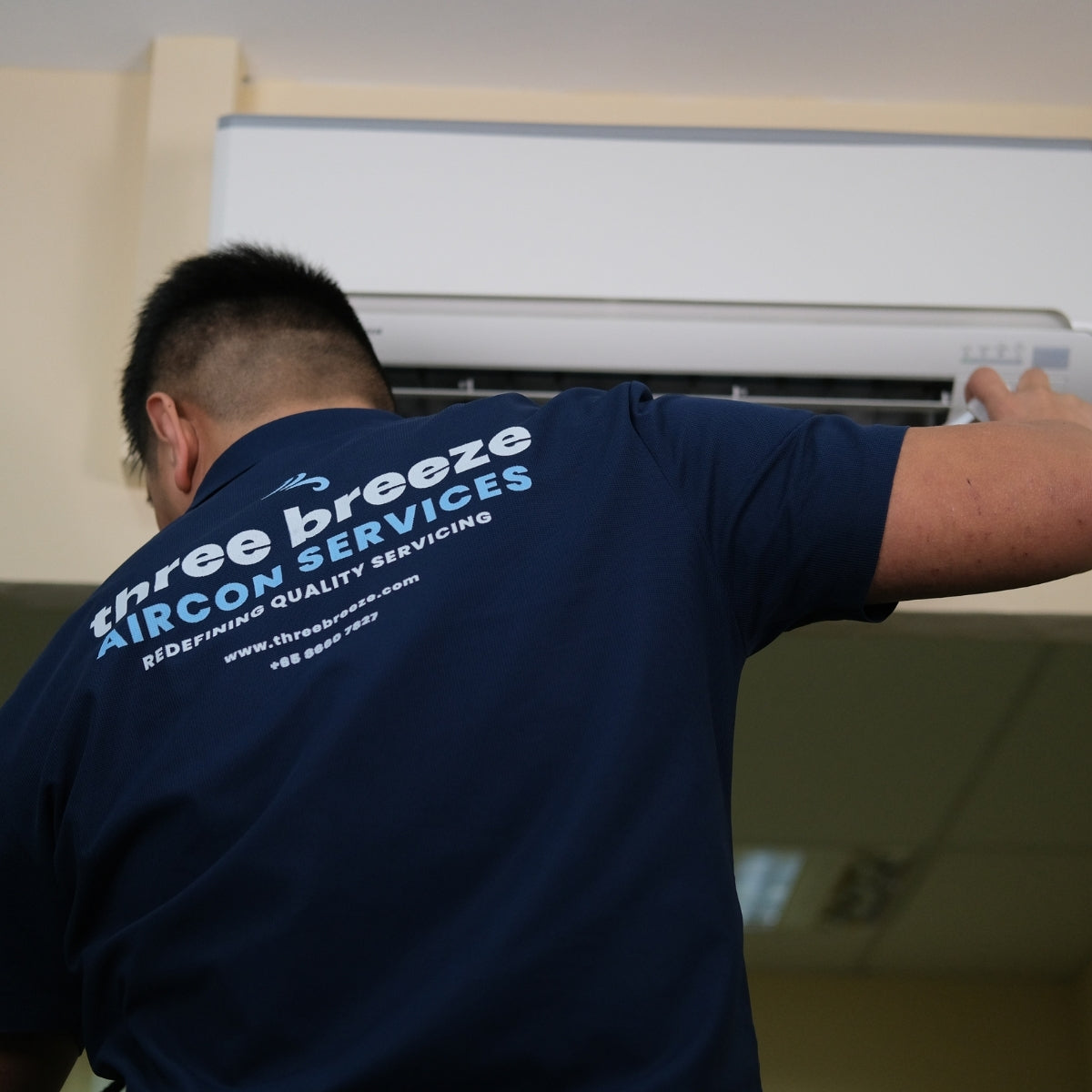 Aircon Servicing with Steam Cleaning (High-Temperature Sanitisation)
