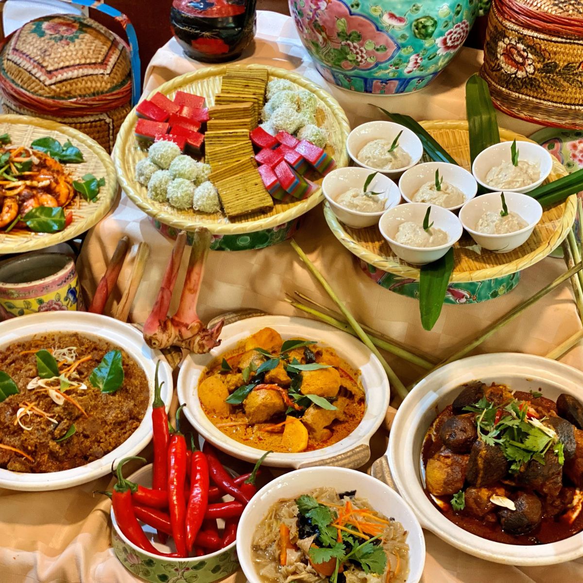 Peranakan Buffet for 2 at Sun’s Café (Hotel Grand Pacific)