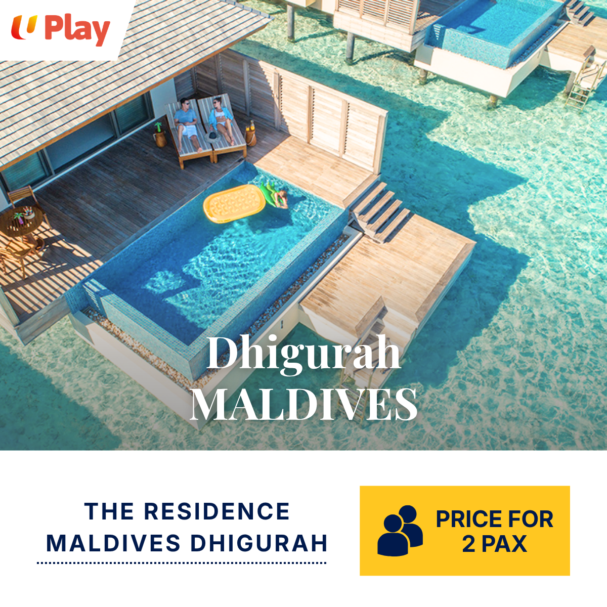 5D4N Low-Season Exclusive Getaway - The Residence Maldives Dhigurah