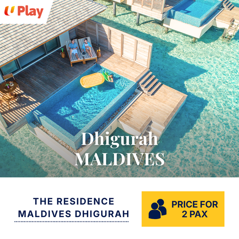 5D4N Low-Season Exclusive Getaway - The Residence Maldives Dhigurah